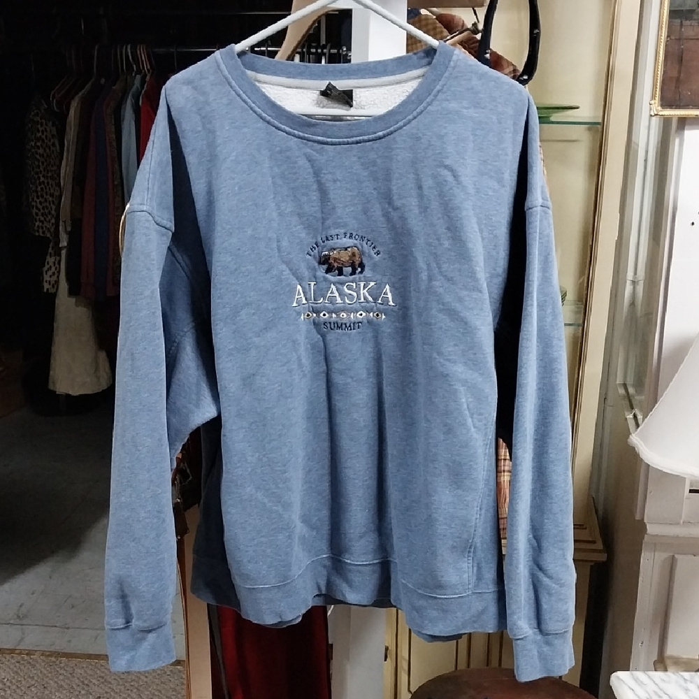Gear For Sports Blue Alaska Crewneck Sweater